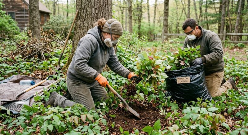 Poison Oak Removal in Burlington County, NJ