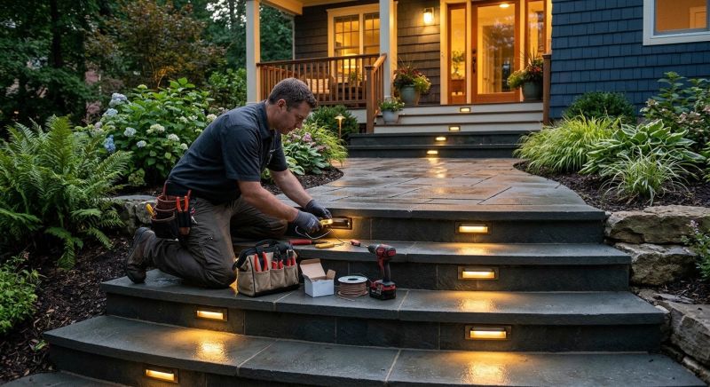 Deck Lights Installation in Kansas City, MO