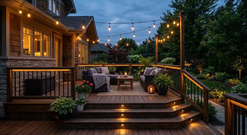 Deck Lights Installation in Denver County, CO