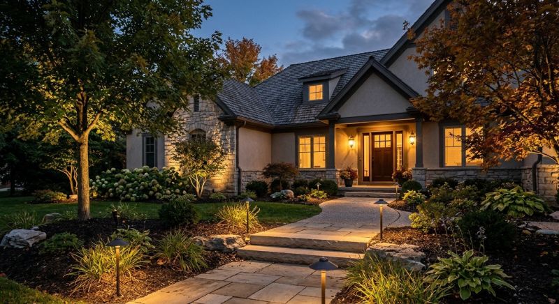 Driveway Lighting Installation in Provo, UT