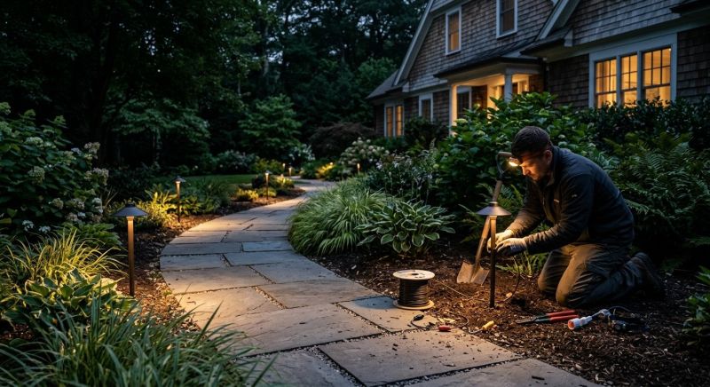 Pathway Lights Installation in Provo, UT