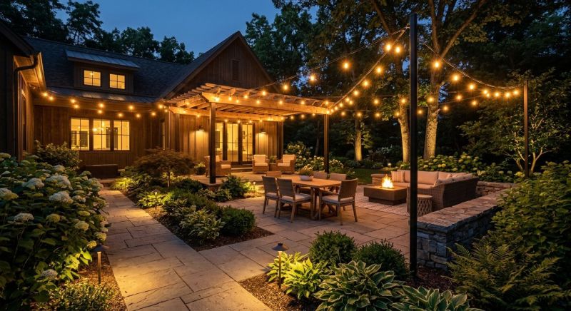 Patio Lights Installation in Pasadena, CA