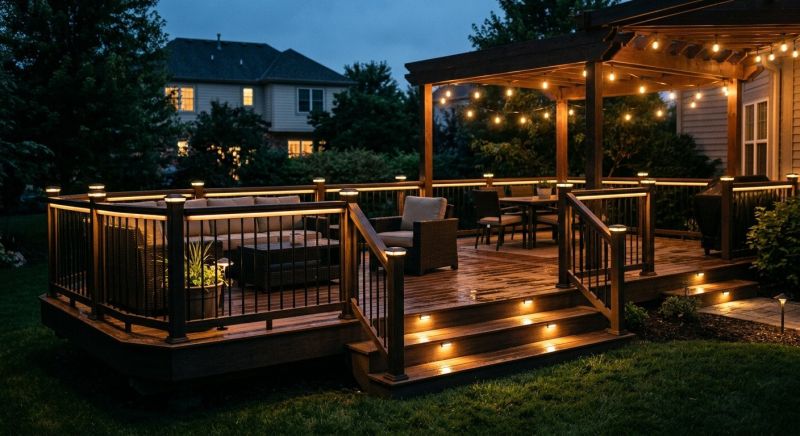 Pond Lighting Installation in Prescott Valley, AZ