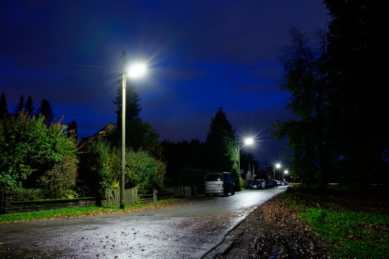 Sidewalk Lighting Installation in Provo, UT
